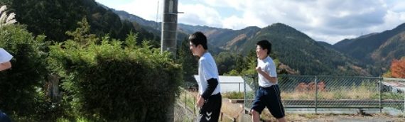 秋の校内マラソン大会